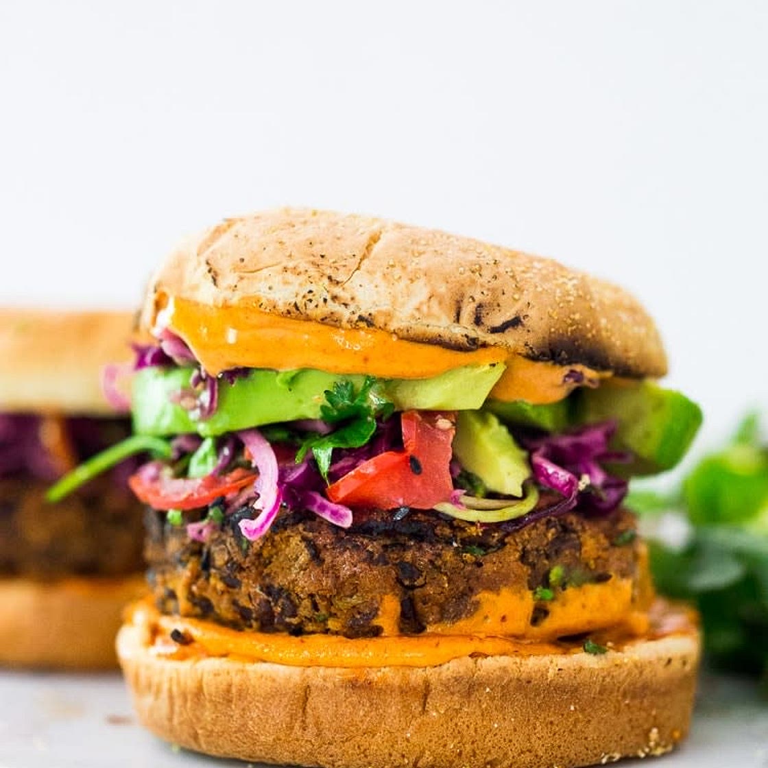 Vegan Black Bean Burgers