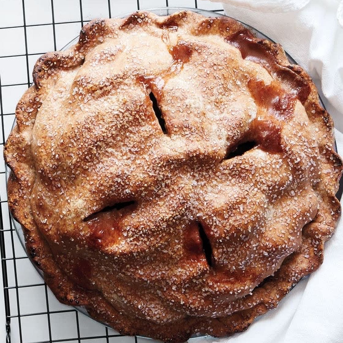 Vegan apple pie 