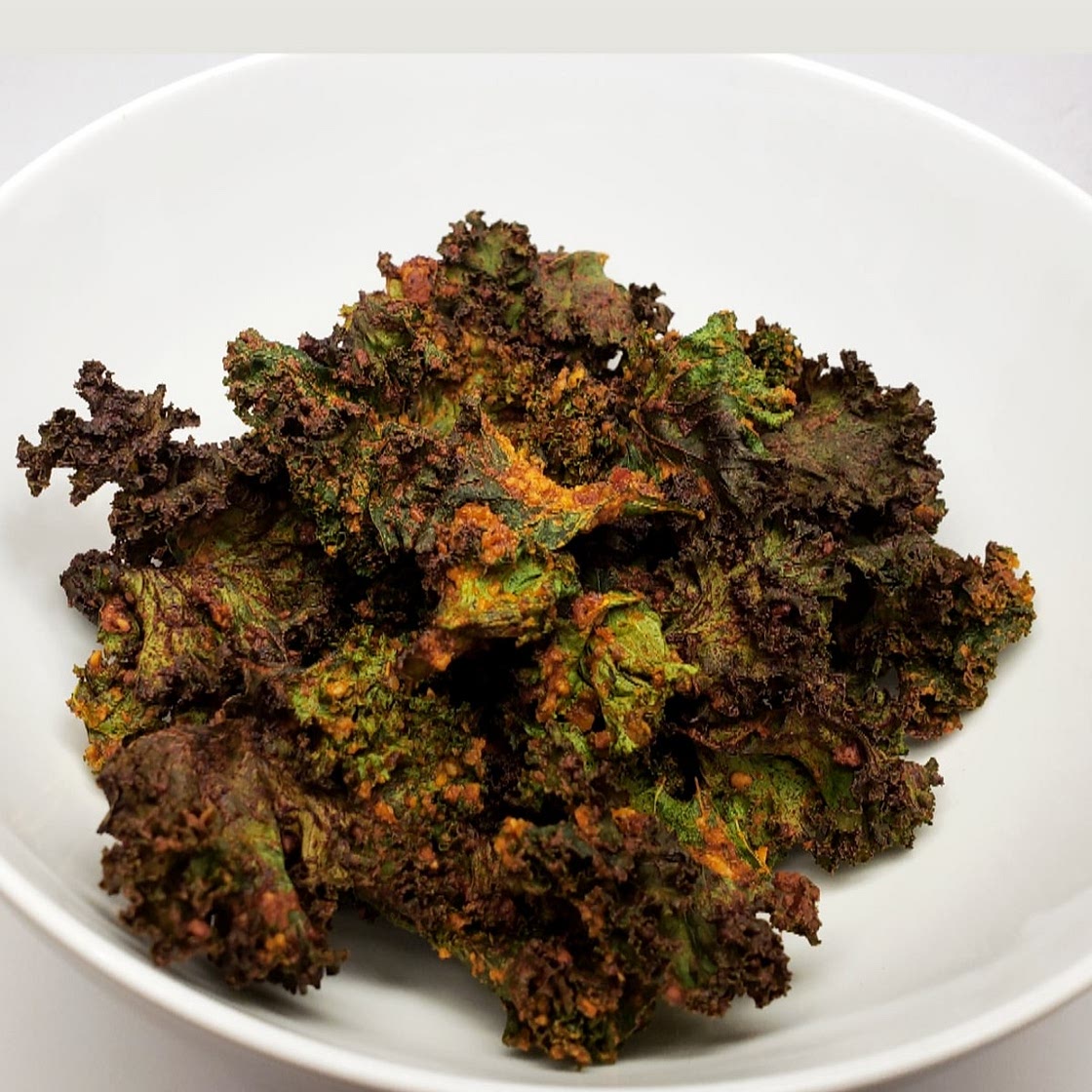 Pizza Kale Chips