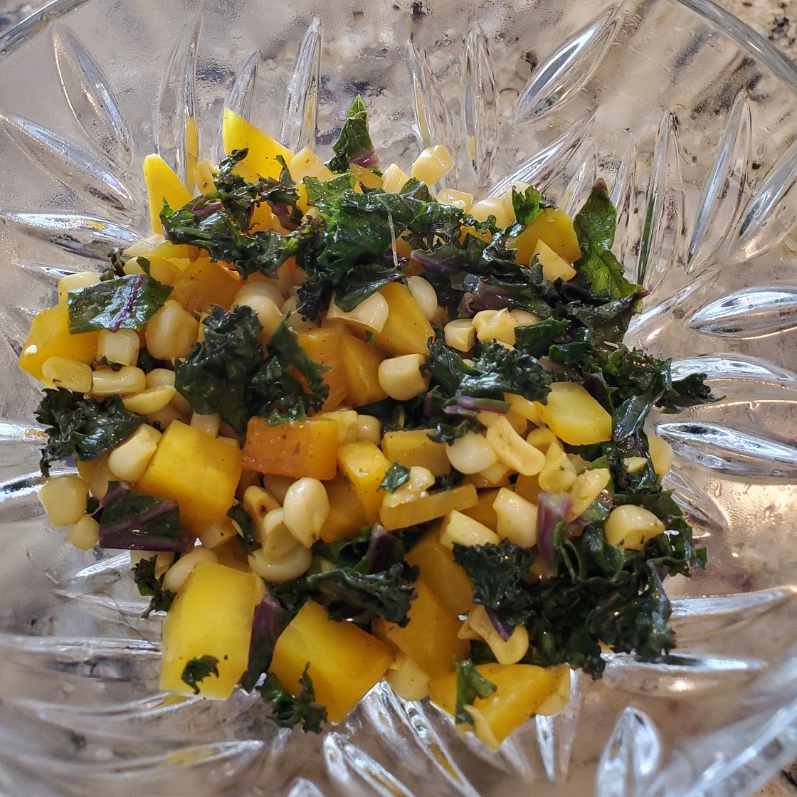 Golden Beet Succotash