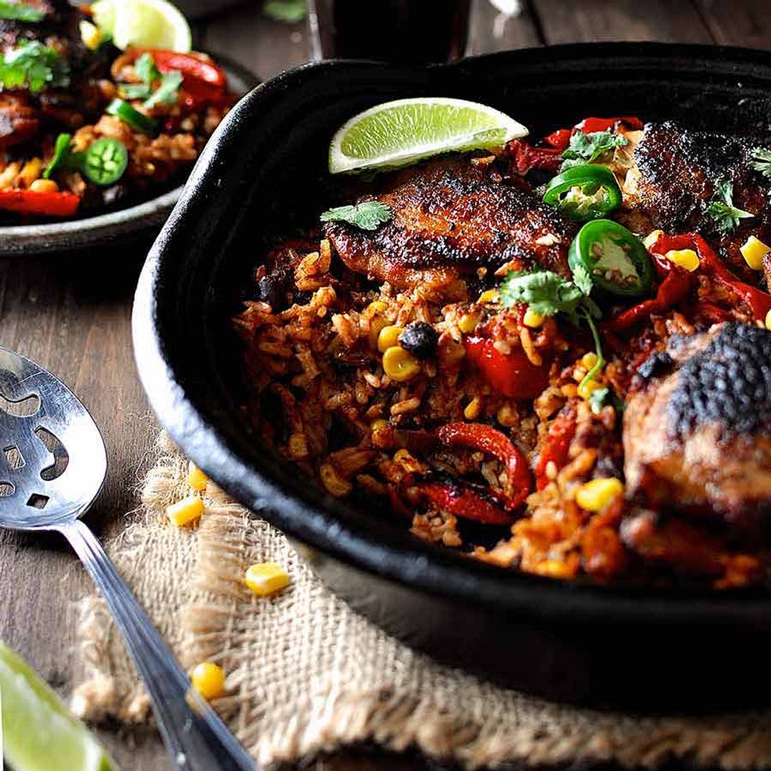 One Pot Mexican Chicken and Rice
