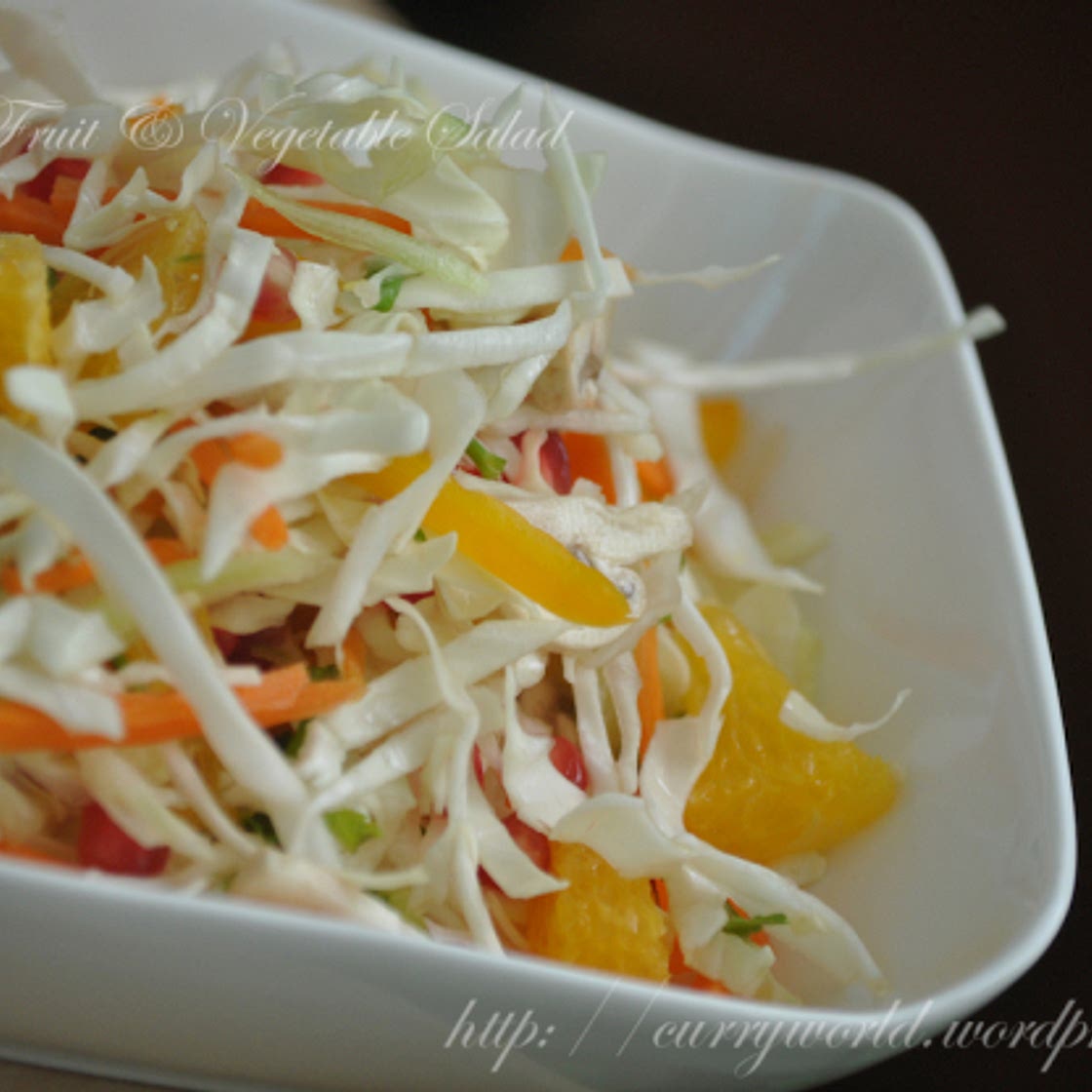 Fresh Fruit & Vegetable Salad