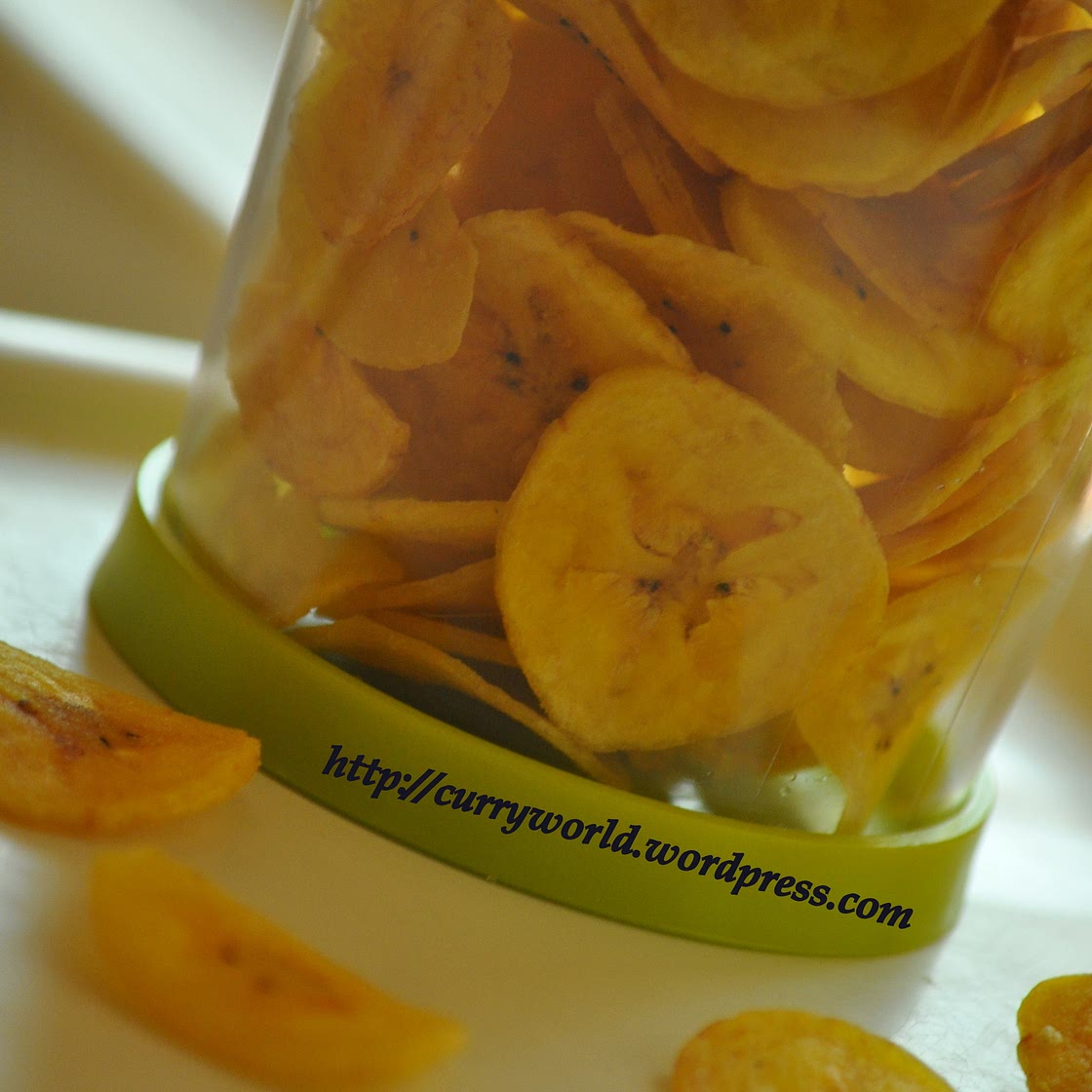 2.Ethakka Varuthathu/Raw Banana Chips (Upperi)