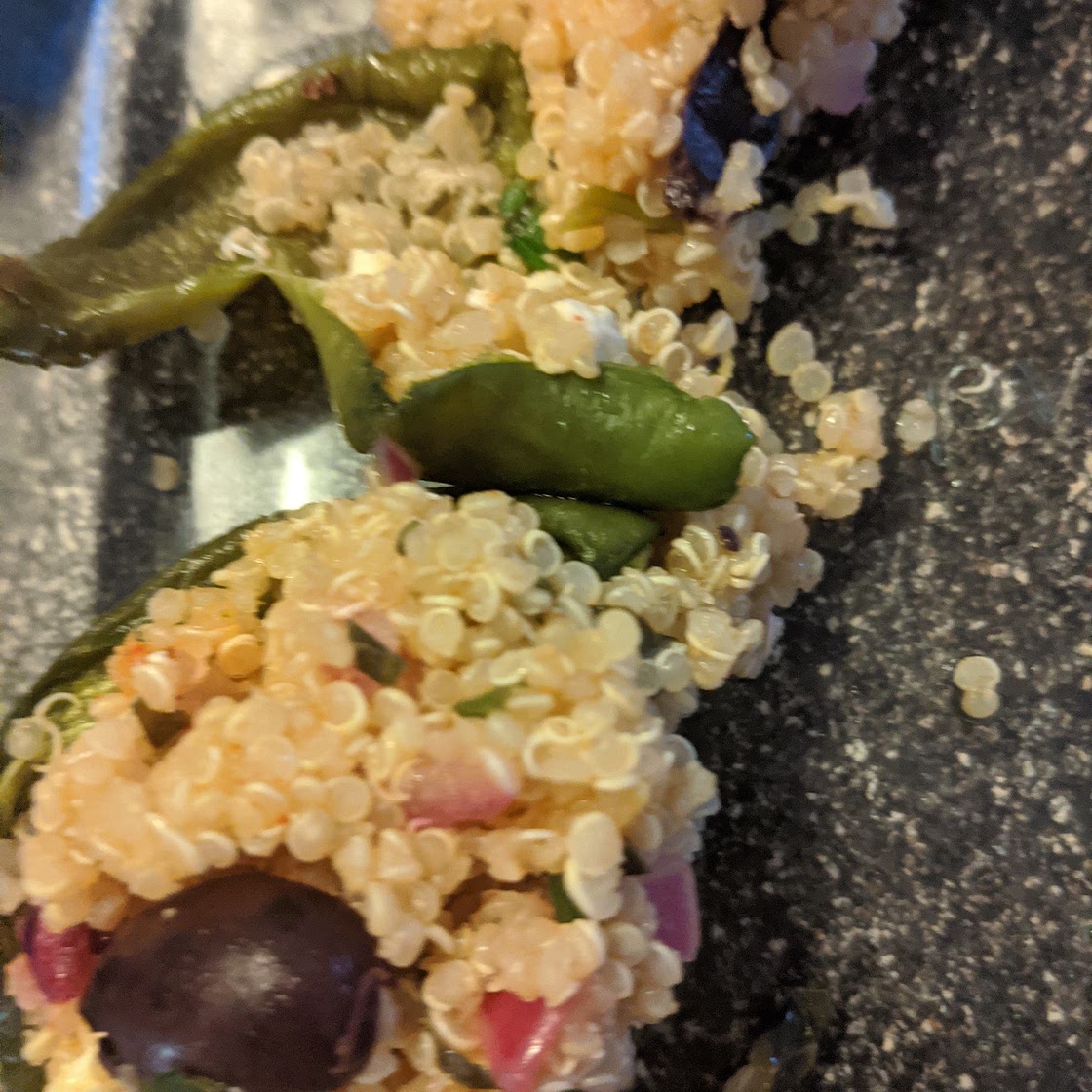 Quinoa Pepper Dolma