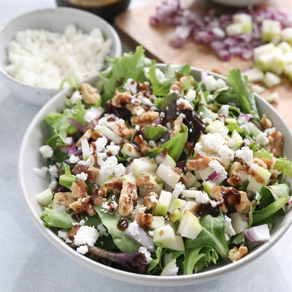 My Favorite Apple Walnut Salad