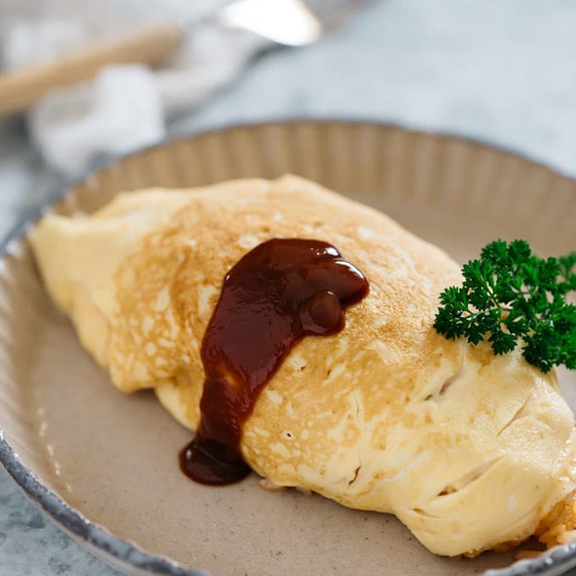 Omurice - Omelette Rice
