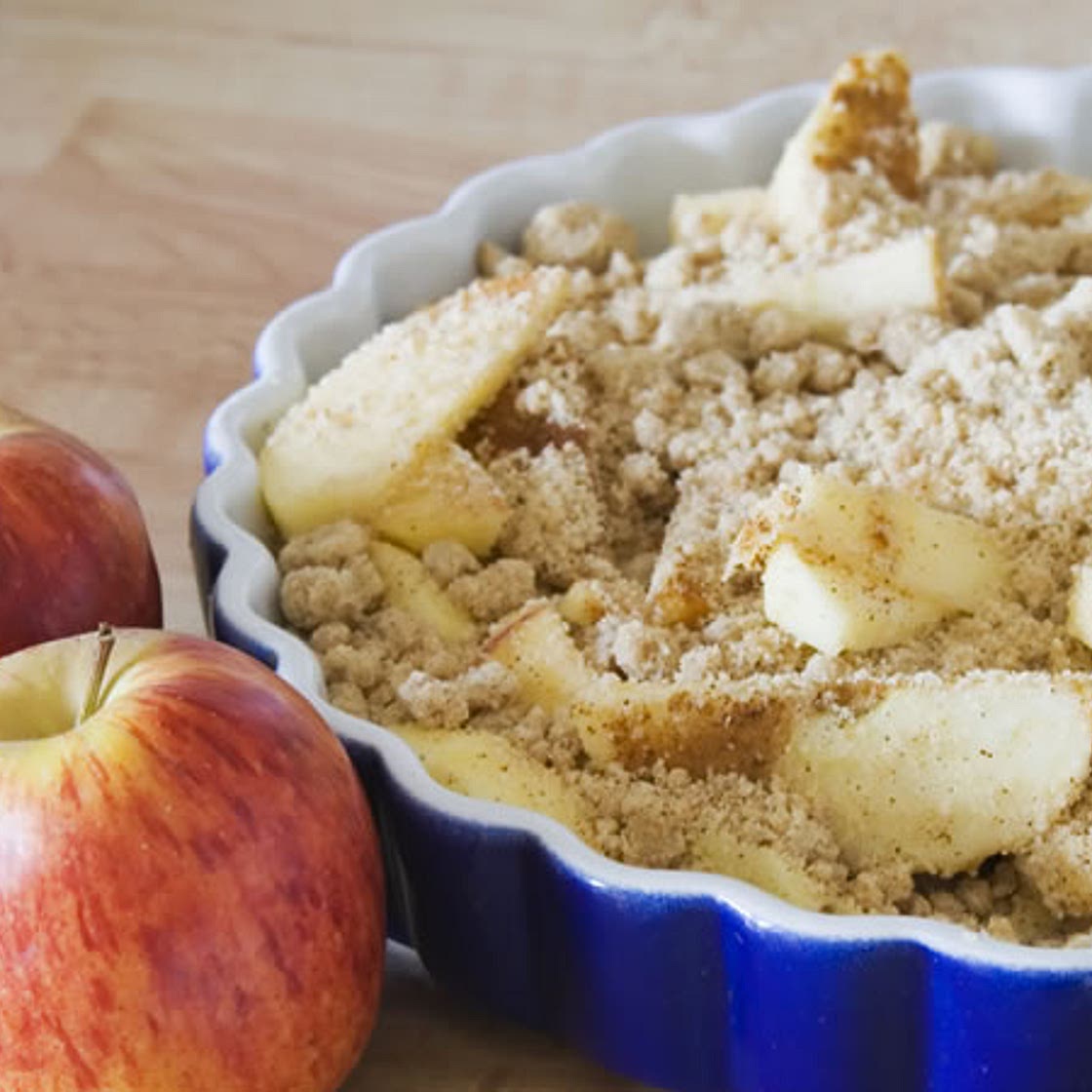 Oaty Apple Crumble
