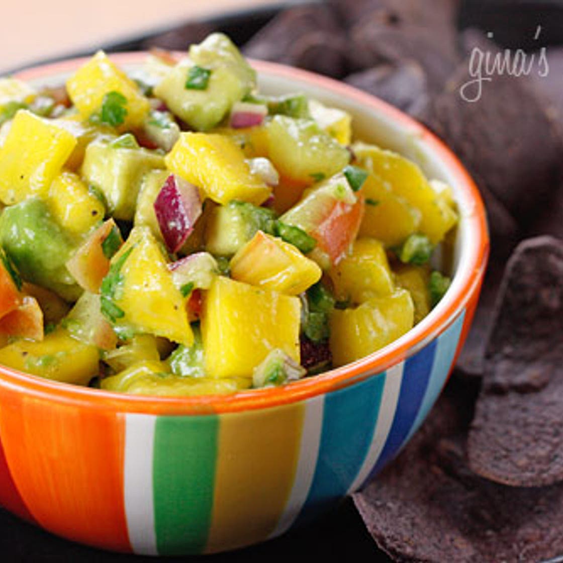 Avocado and Mango Salsa