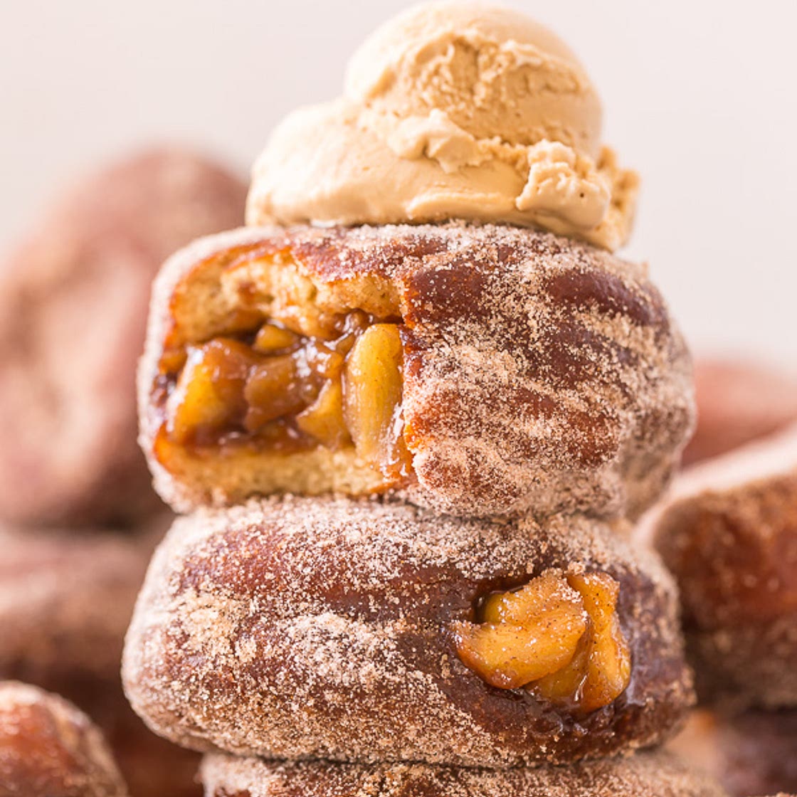 Apple Pie Doughnuts