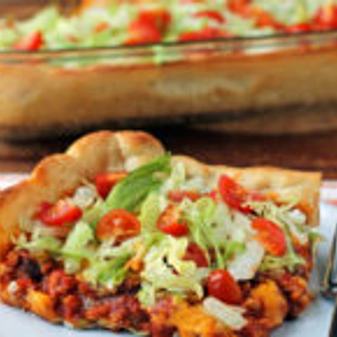 Deep Dish Taco Casserole