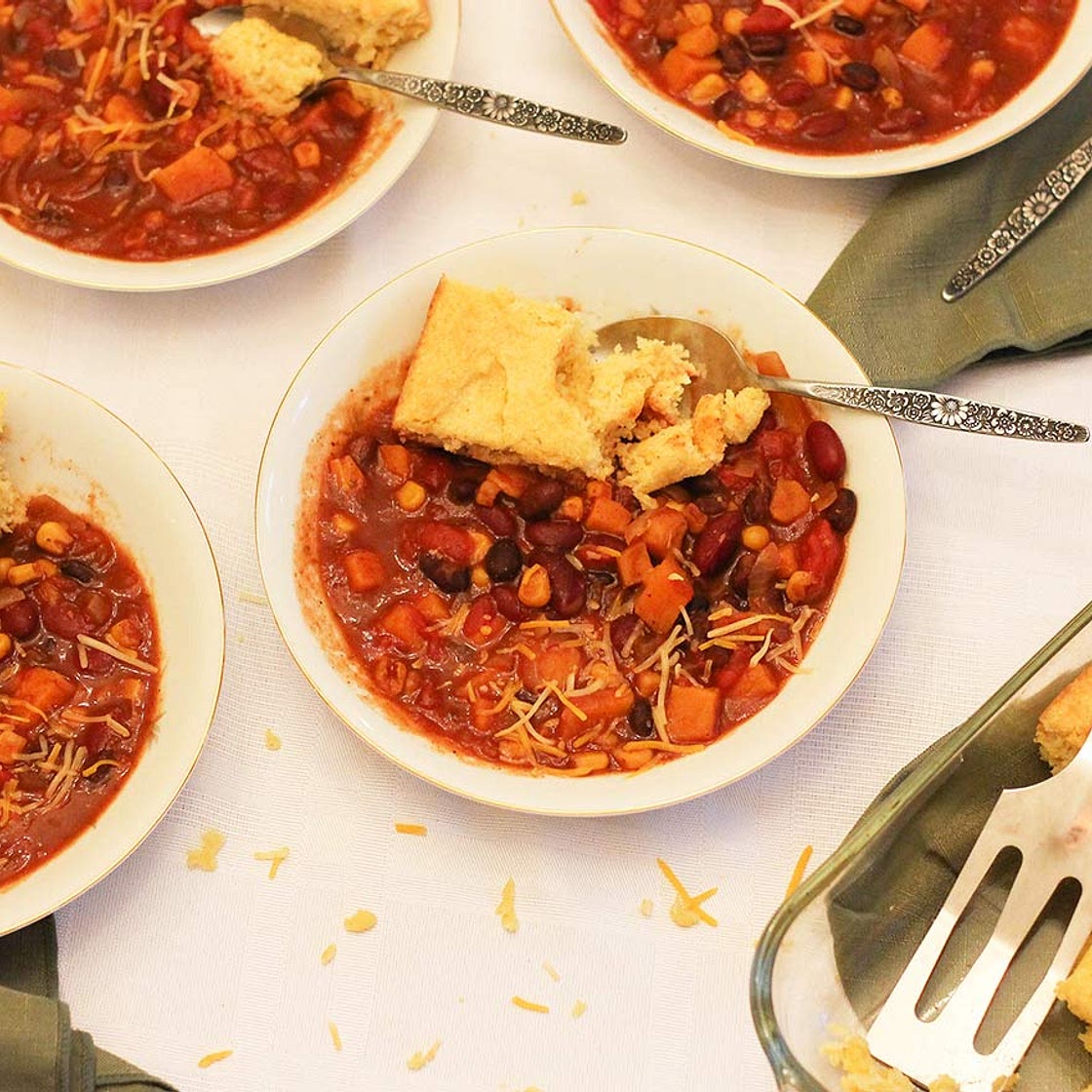The Best-Ever Crock-Pot Vegetarian Chili Recipe