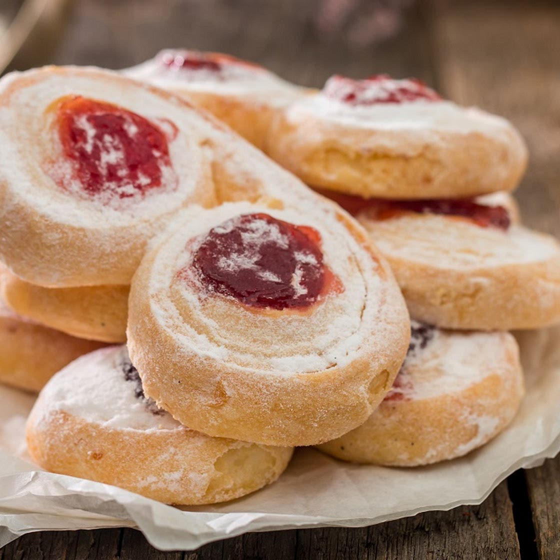 Biscotti con marmellata