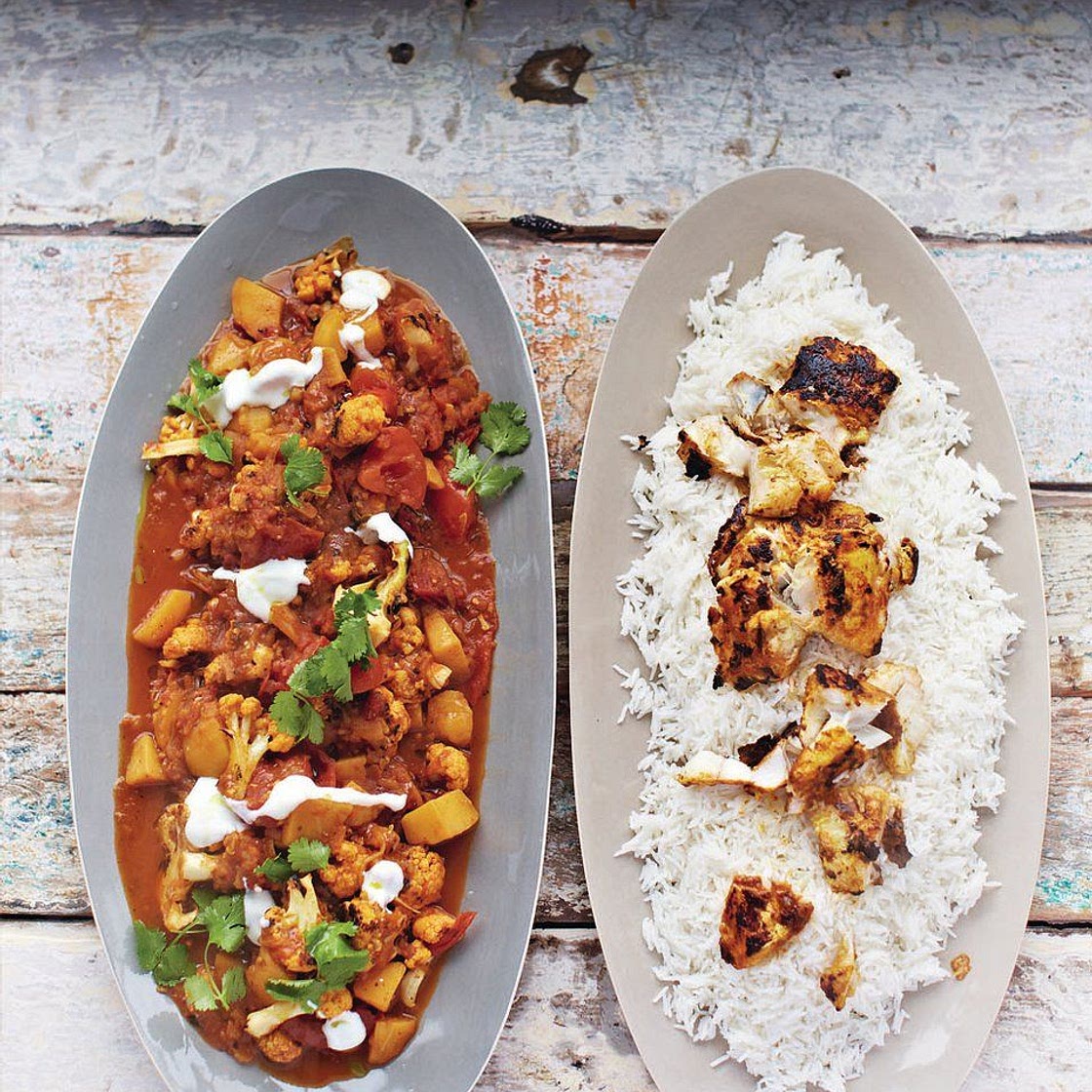 Fantastic fish tikka curry by Jamie Oliver