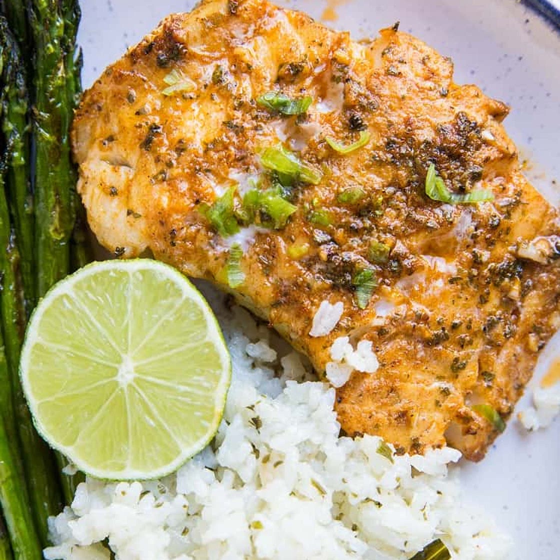 Chili Lime Baked Cod