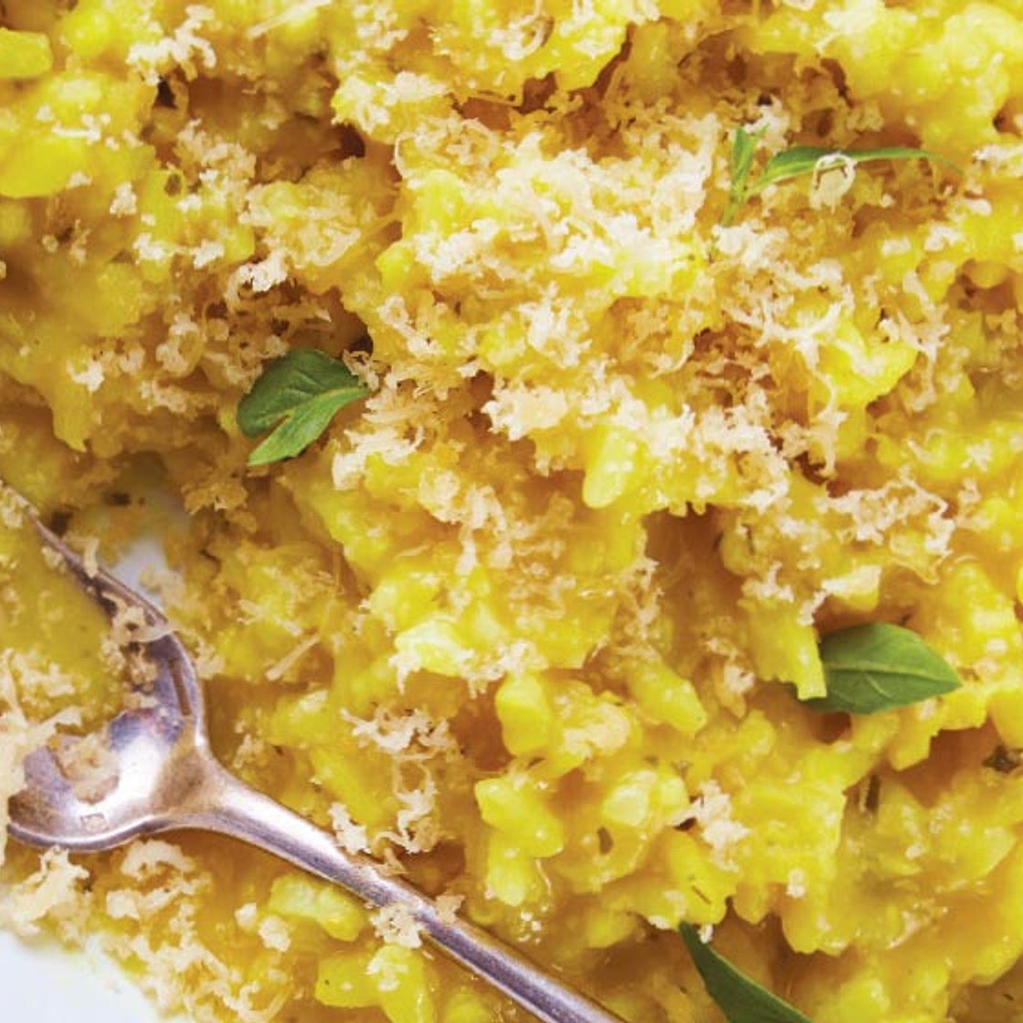 Risotto milanés