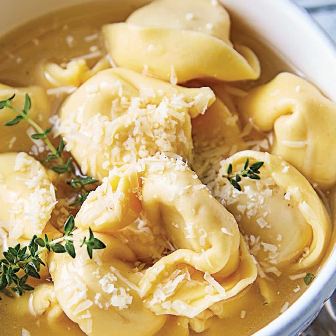 Tortellini: receta en sopa