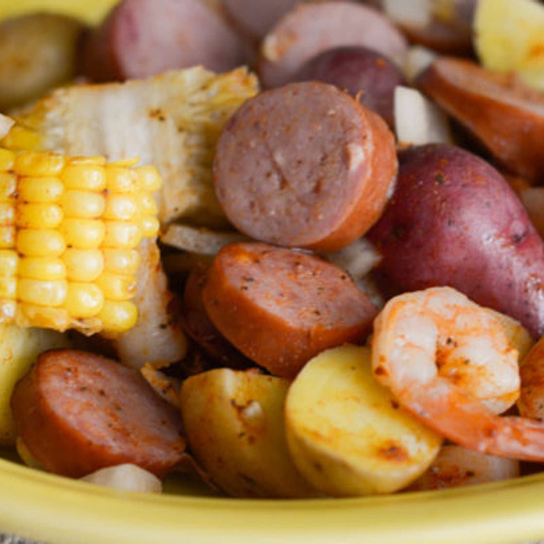 Cajun Shrimp Boil in the Air Fryer