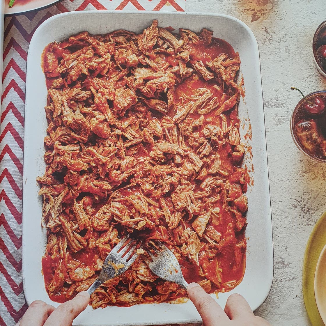 Cherry Cola Pulled Pork (Pinch of Nom)