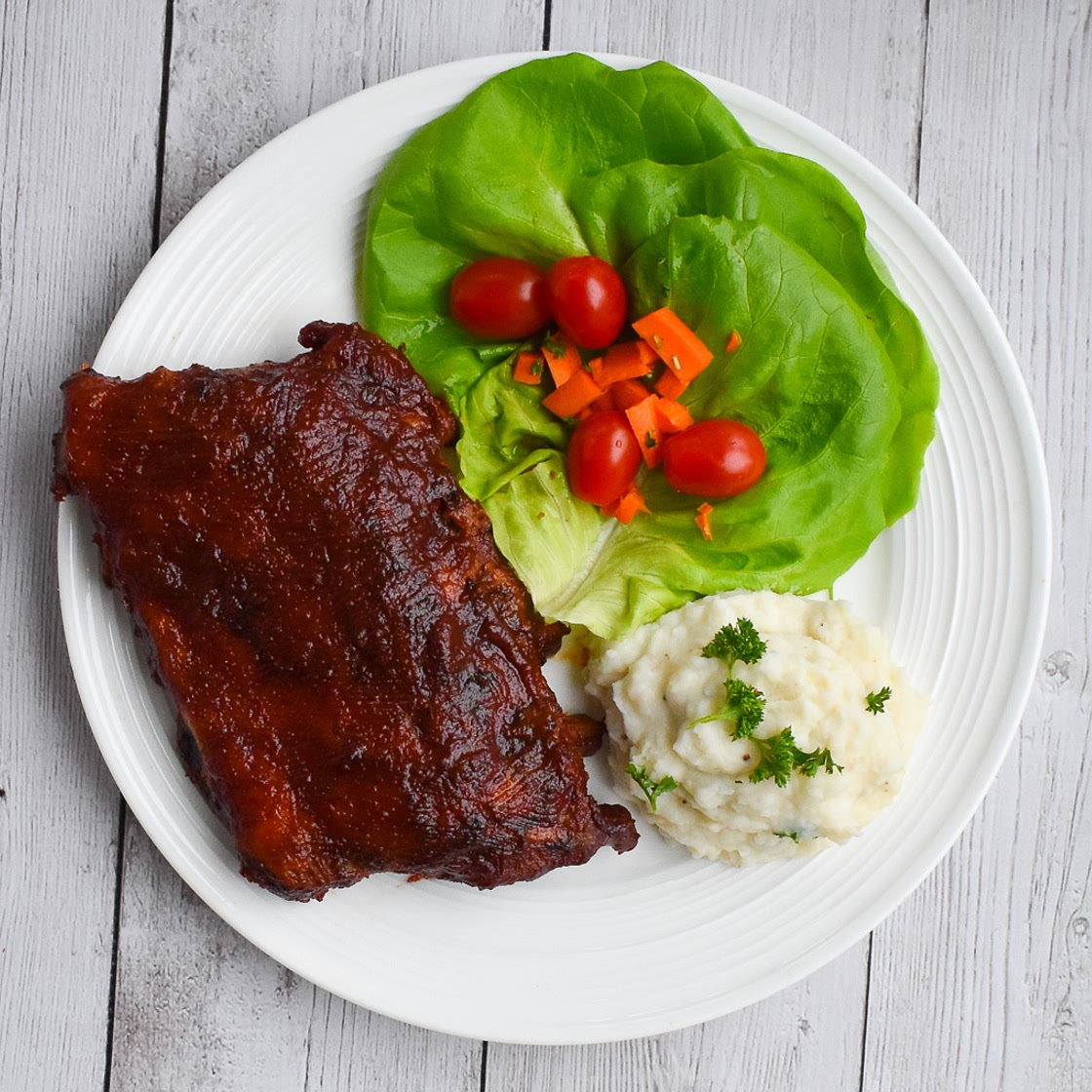 Low-FODMAP Baby Back Ribs Recipe; Gluten-free; Dairy-free