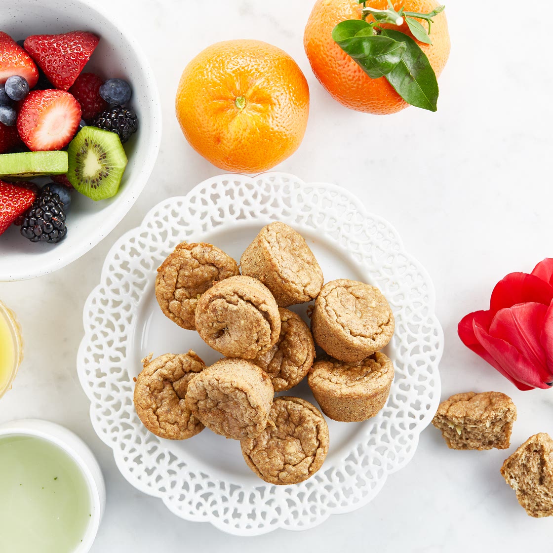 Flourless Bite-Sized Breakfast Muffins