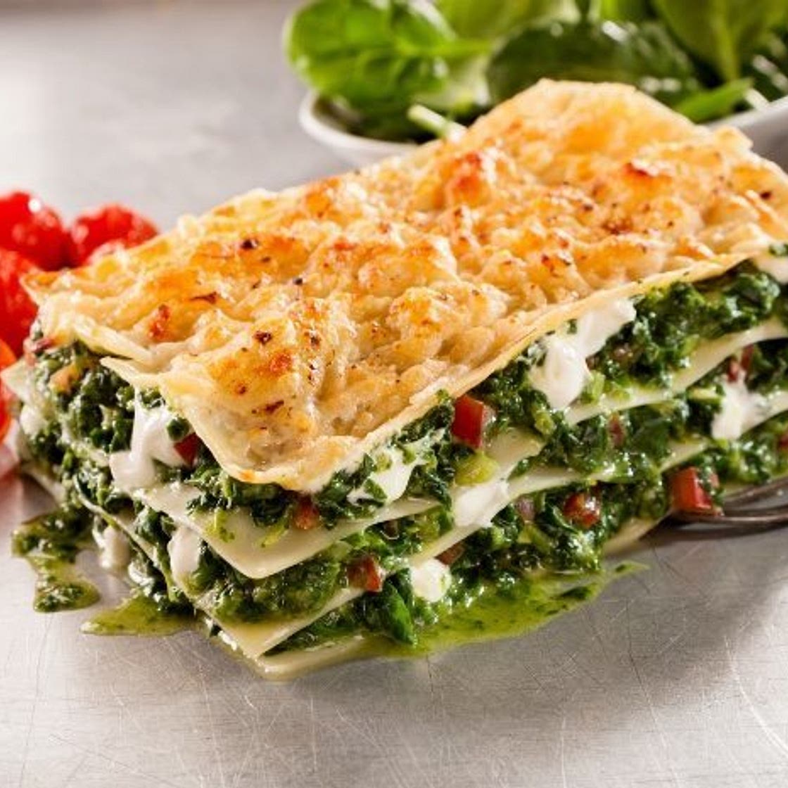 Lasaña de verduras