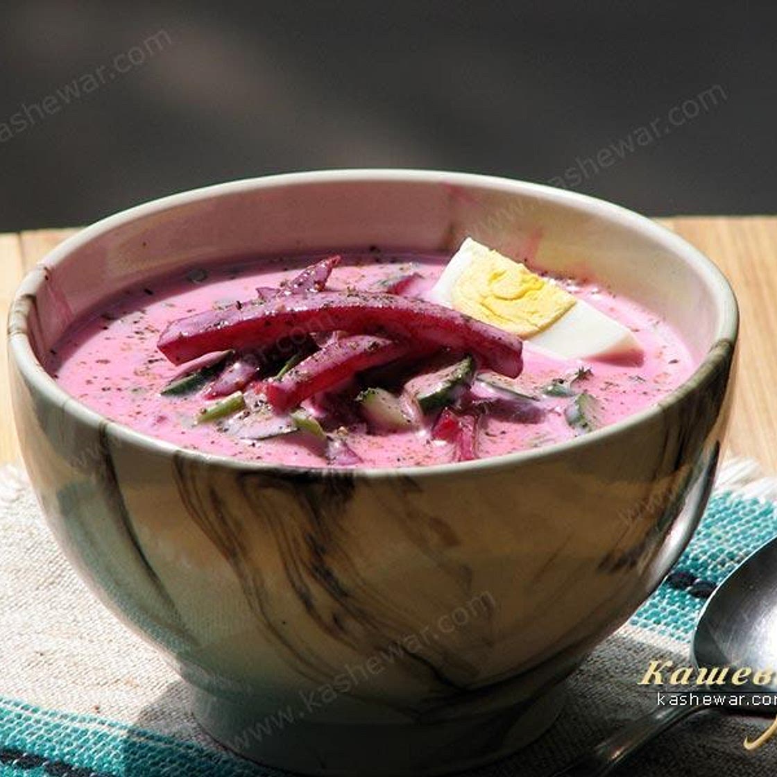 Cold Borscht with Kefir