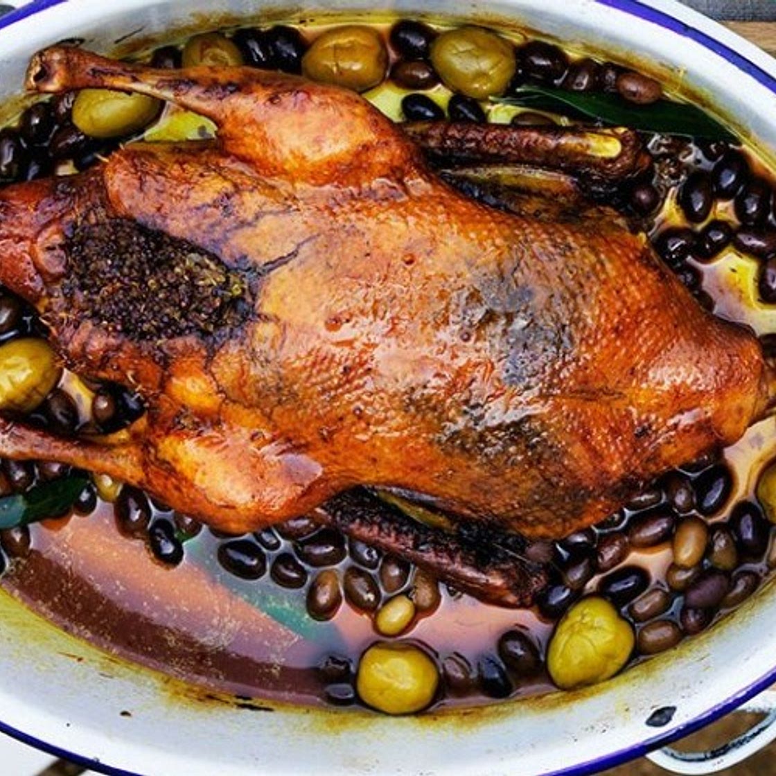 Anatra alle olive