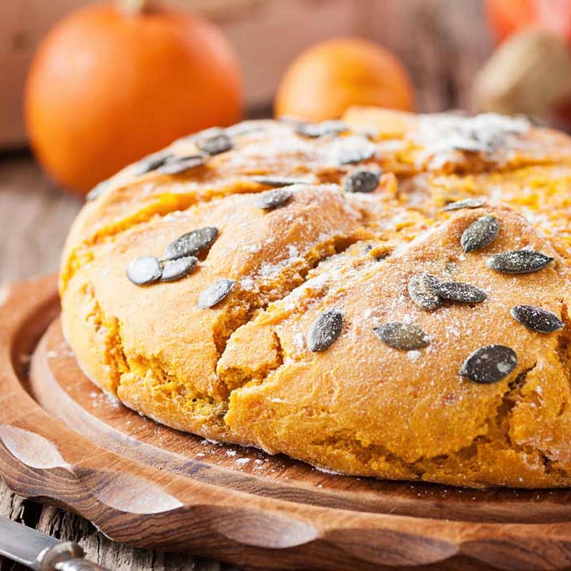 Pane con la zucca