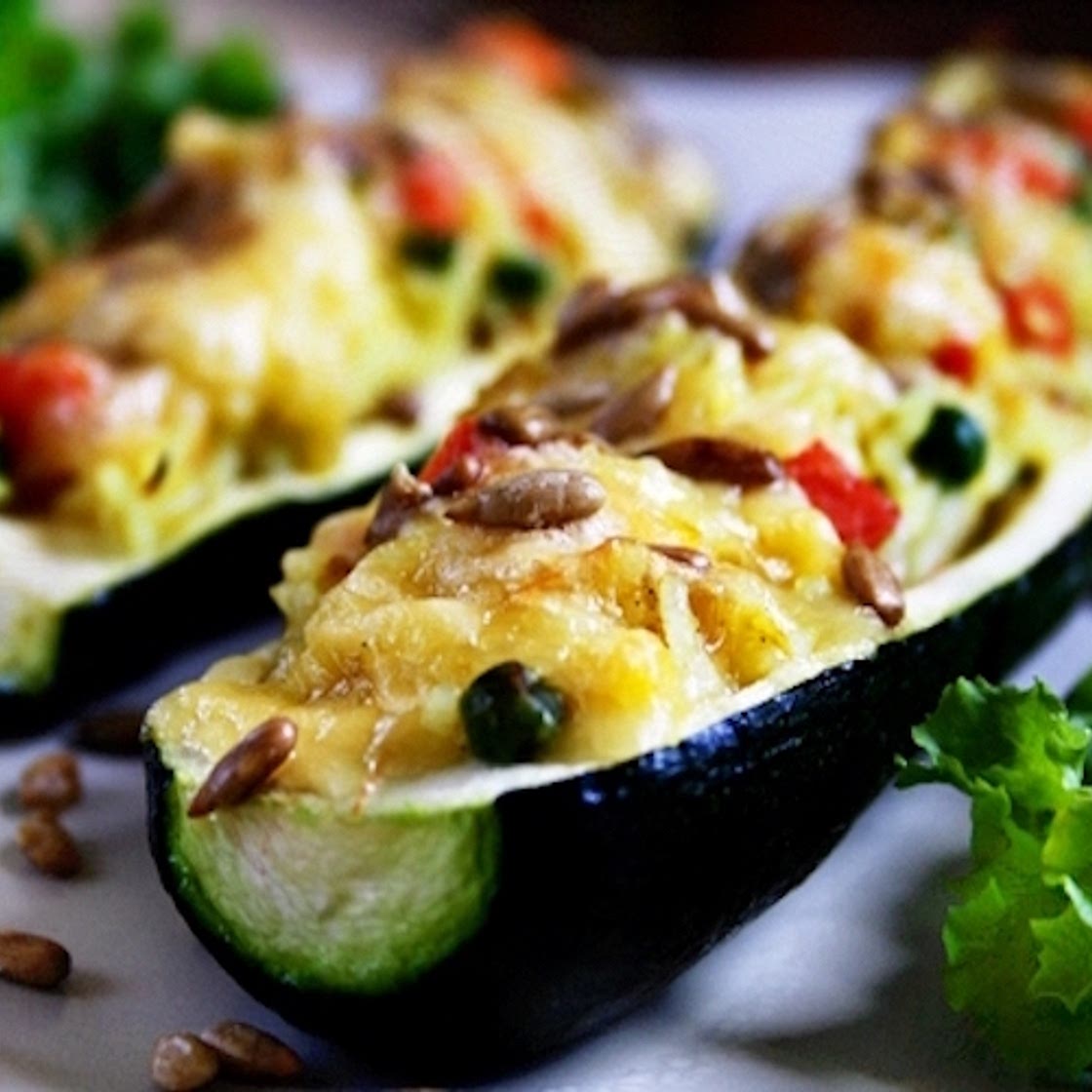 Risotto nelle zucchine