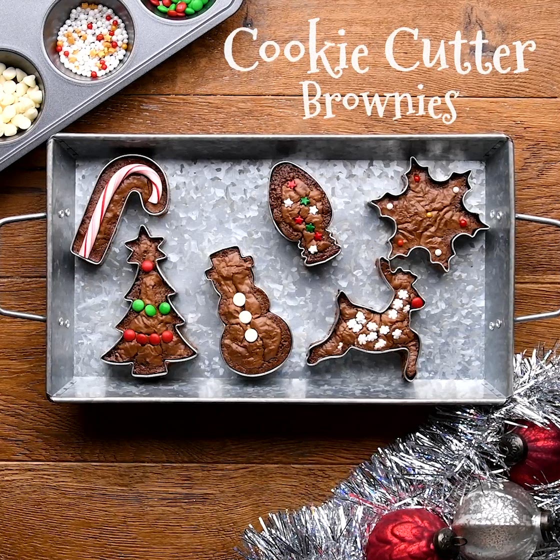 Cookie Cutter Brownies