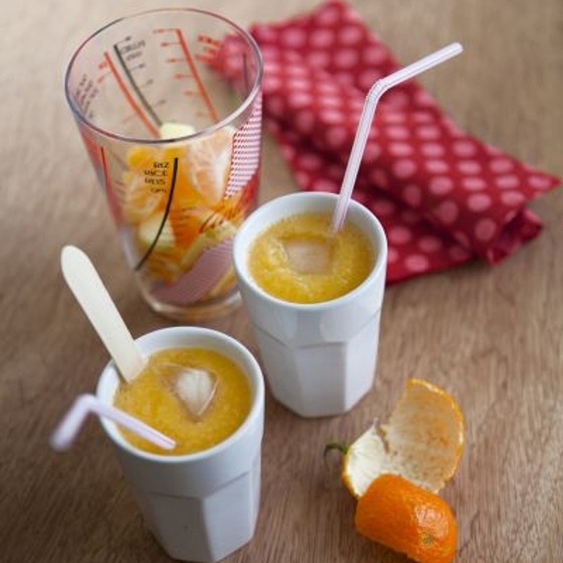 Smoothie pomme-miel-clémentine