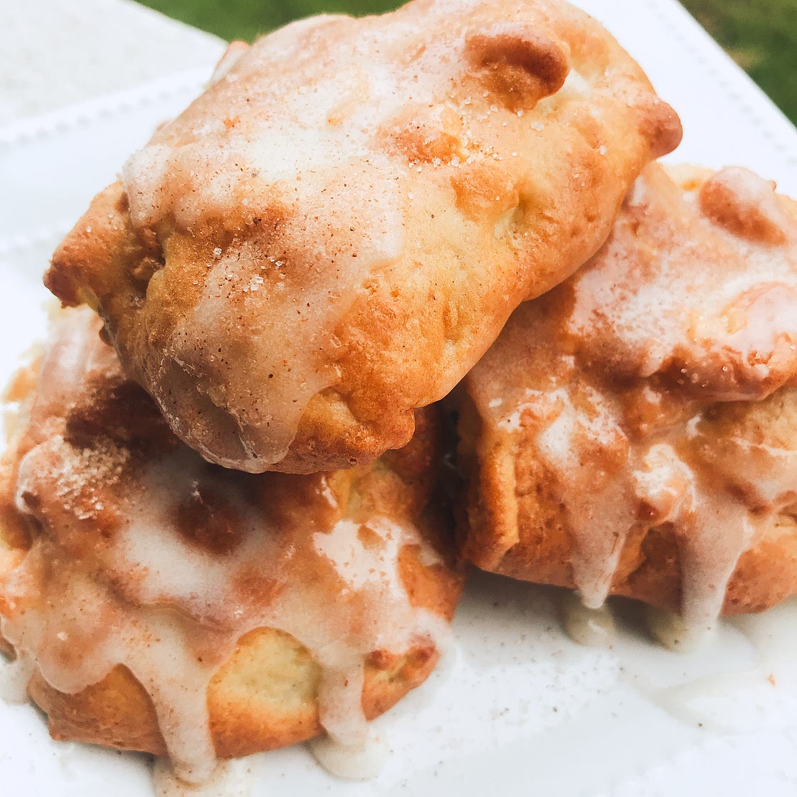 Air Fryer Apple Fritters