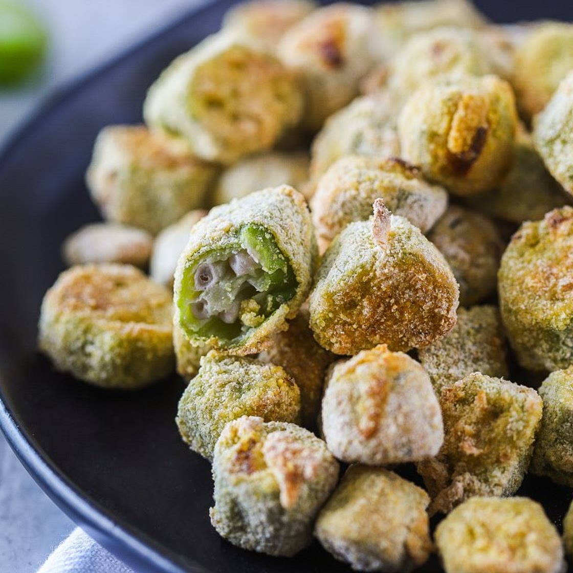Air Fryer Fried Okra