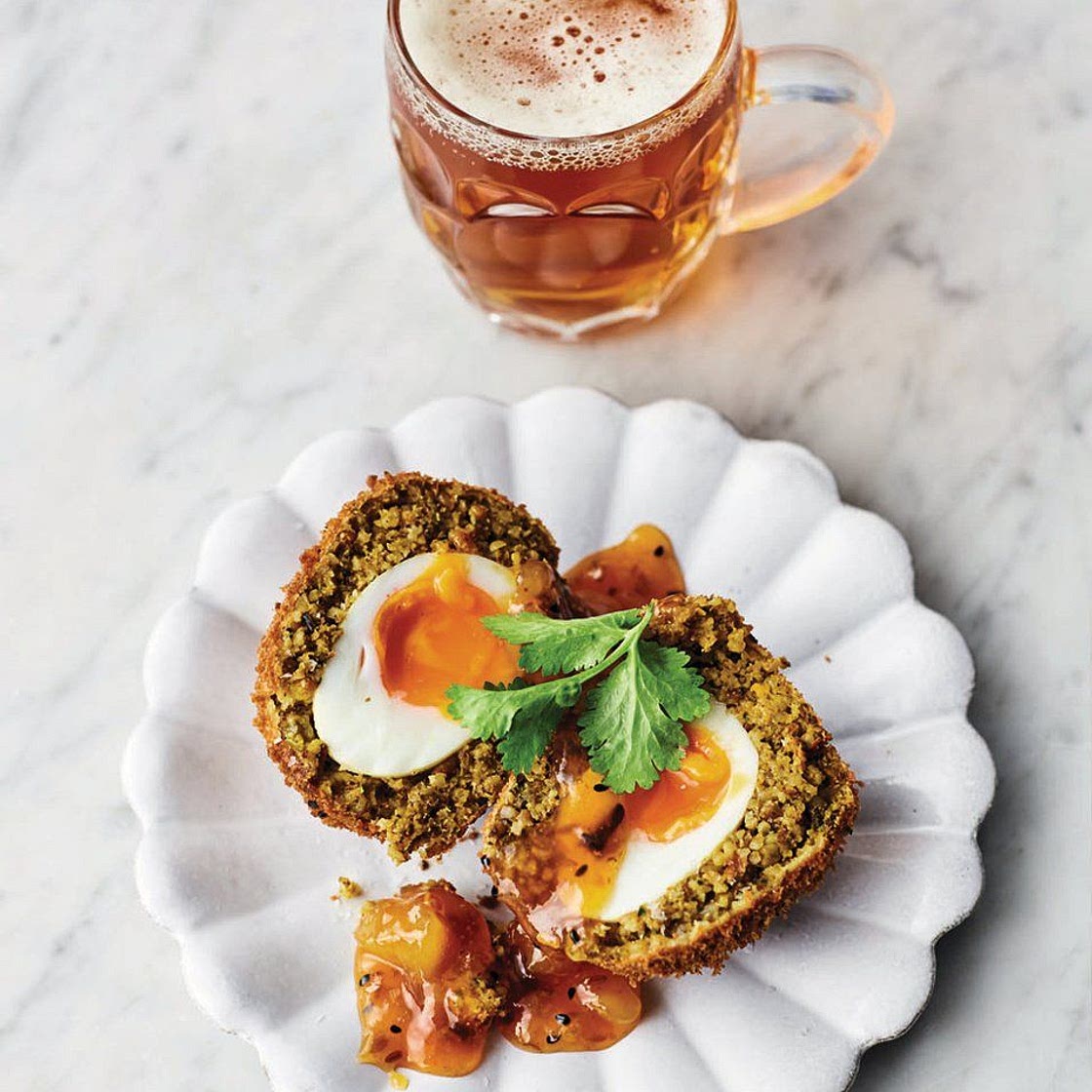 Rogan josh Scotch eggs