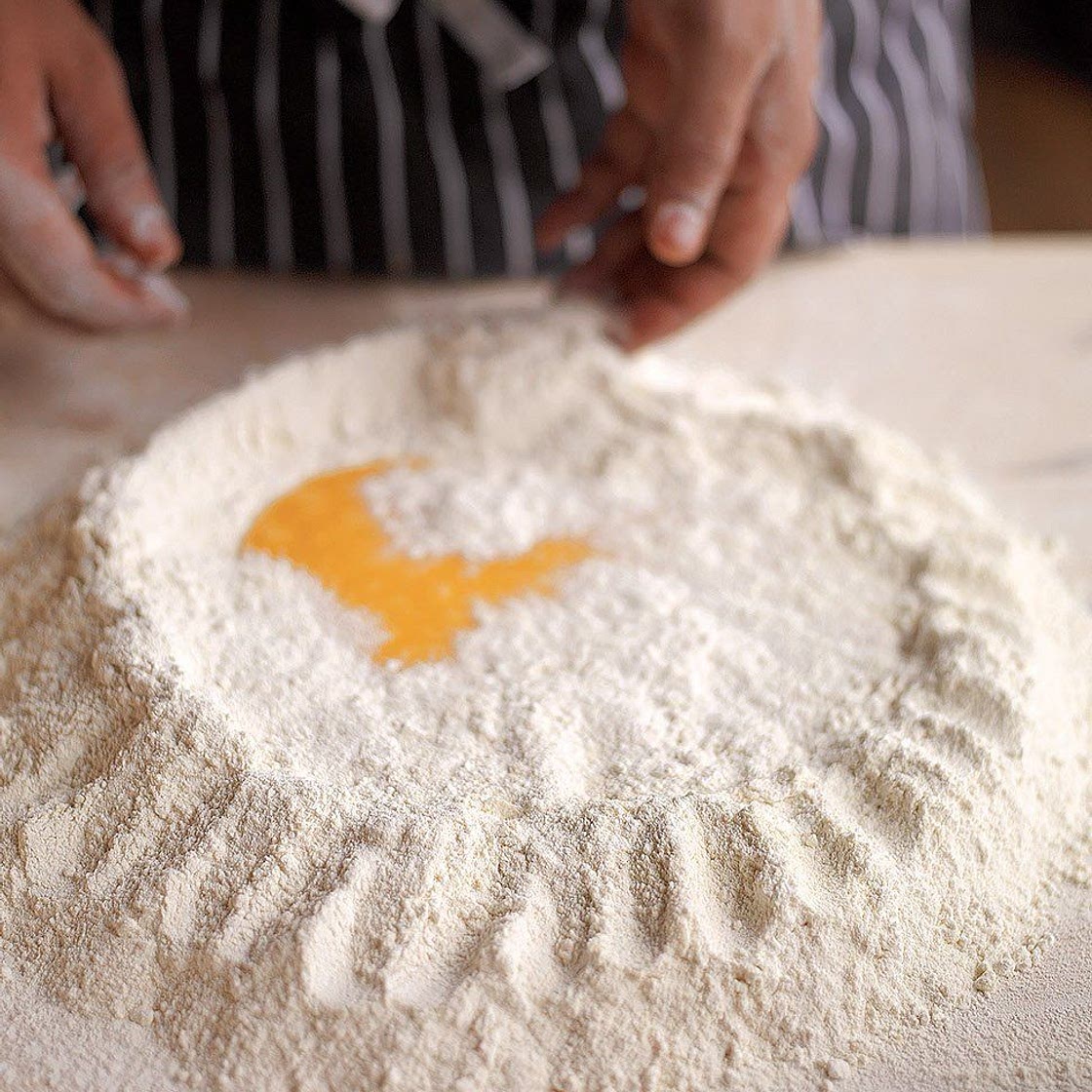 A basic recipe for fresh egg pasta