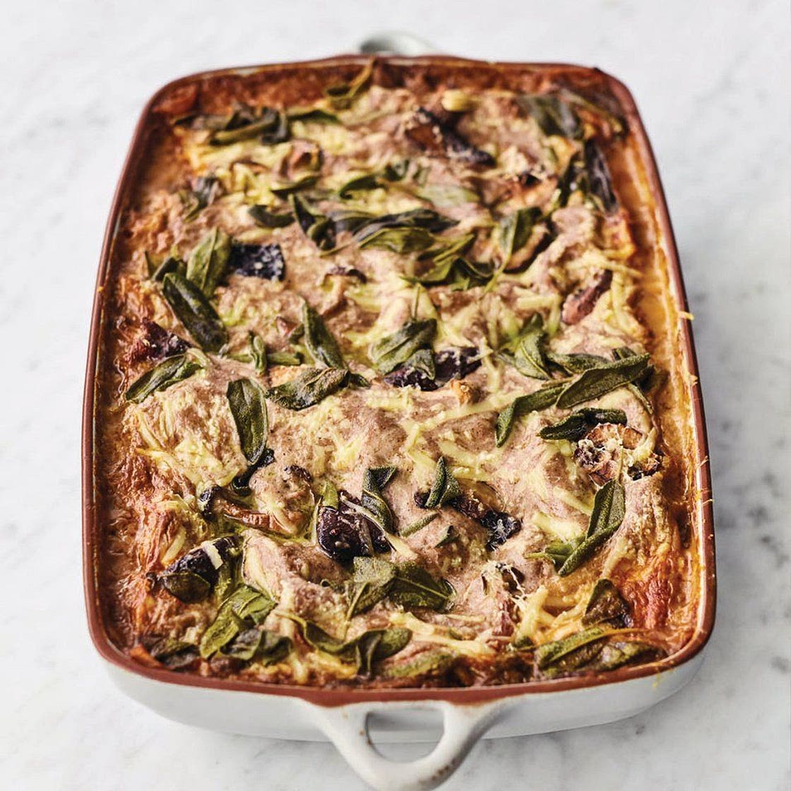 Tasty vegan lasagne