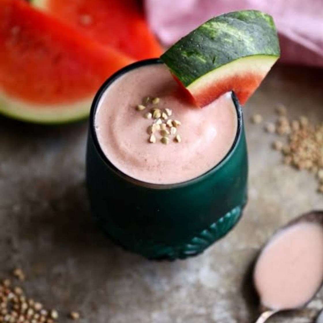 Watermelon and Banana Smoothie