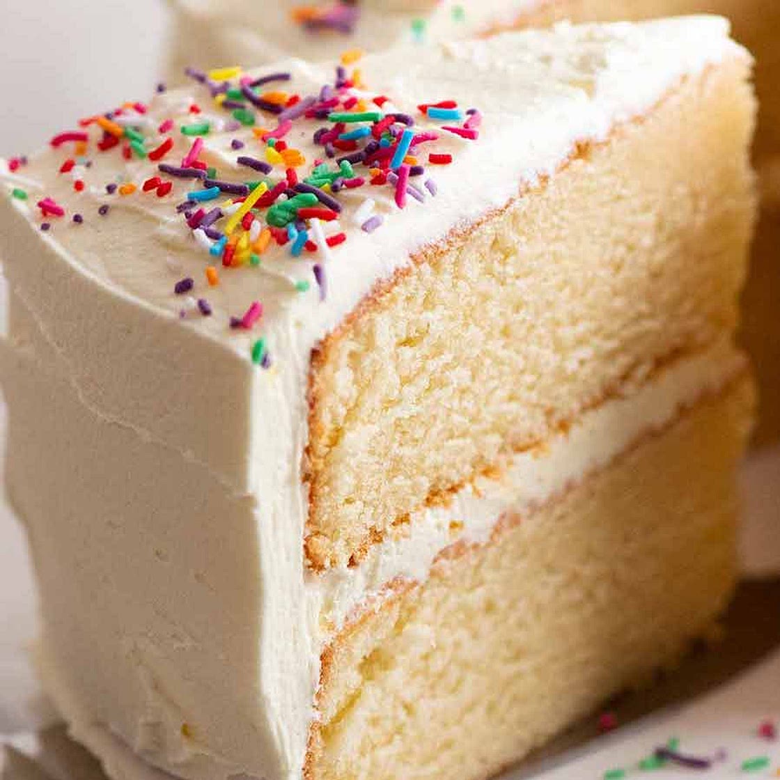 My best Vanilla Cake - stays moist 4 days!