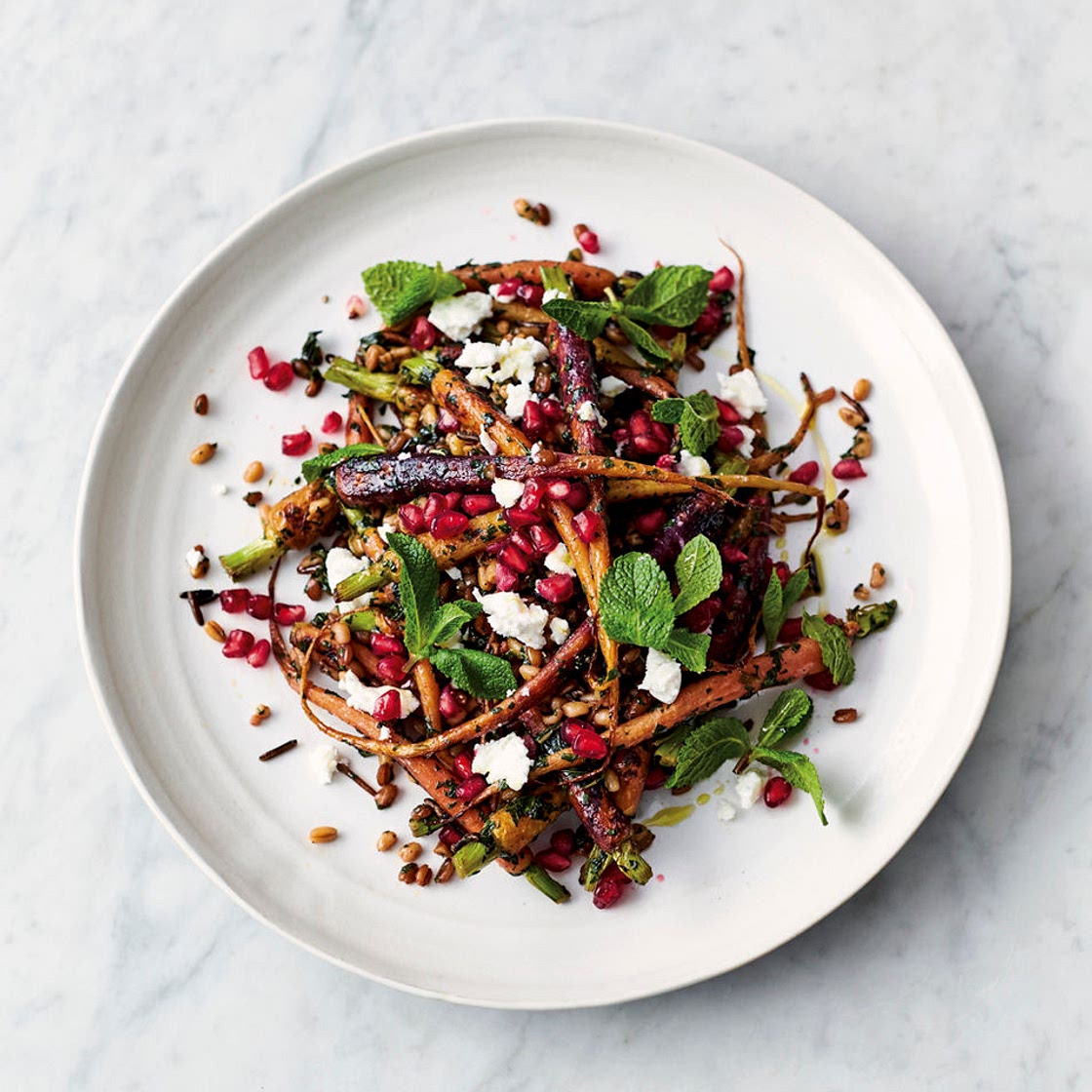 Carrot & grain salad