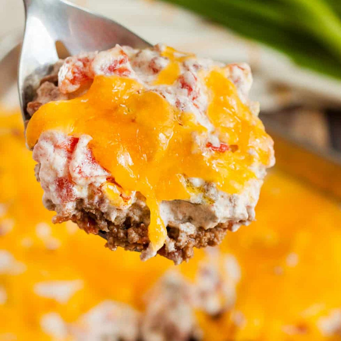 Keto Ground Beef and Tomato Casserole