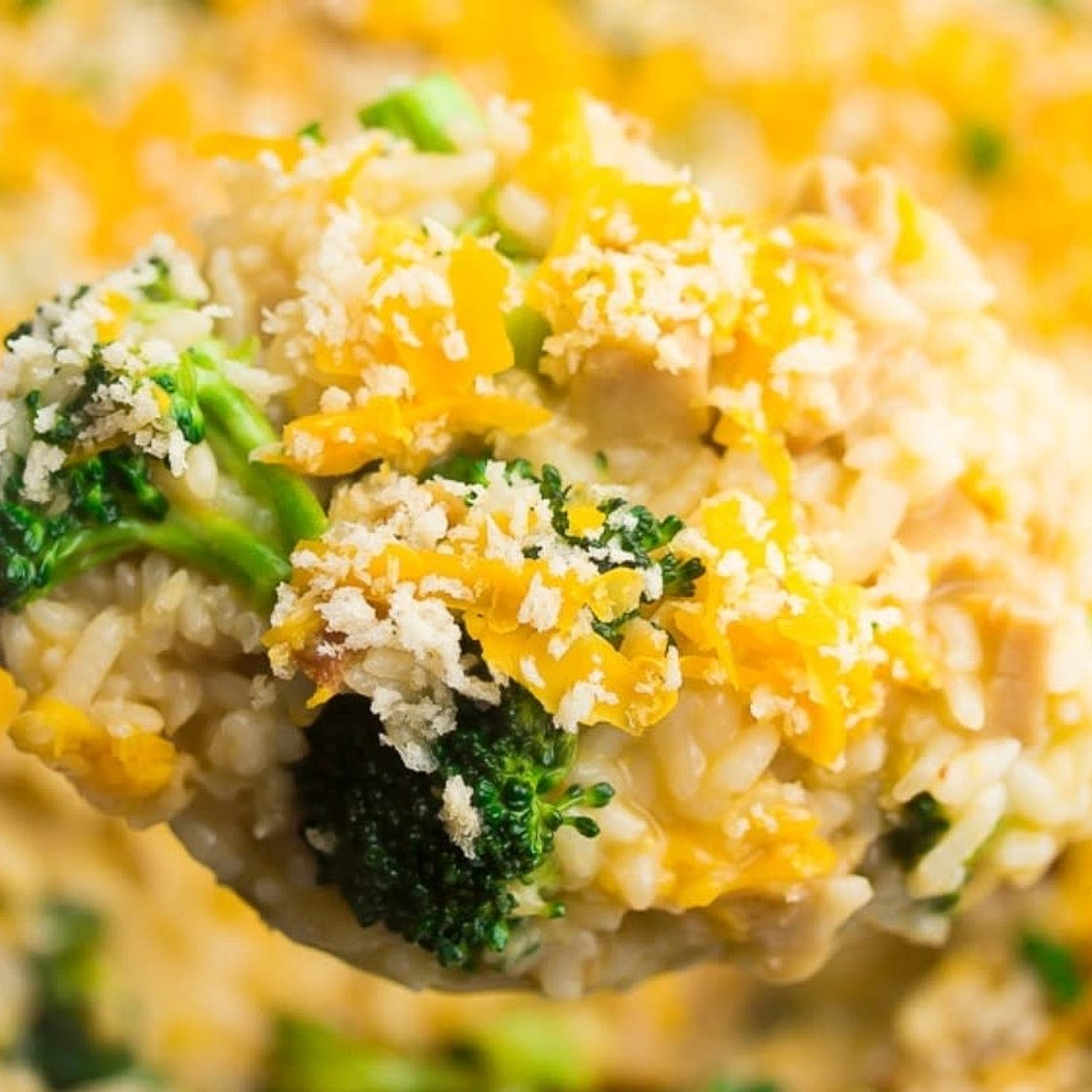Chiken broccoli rice casserole