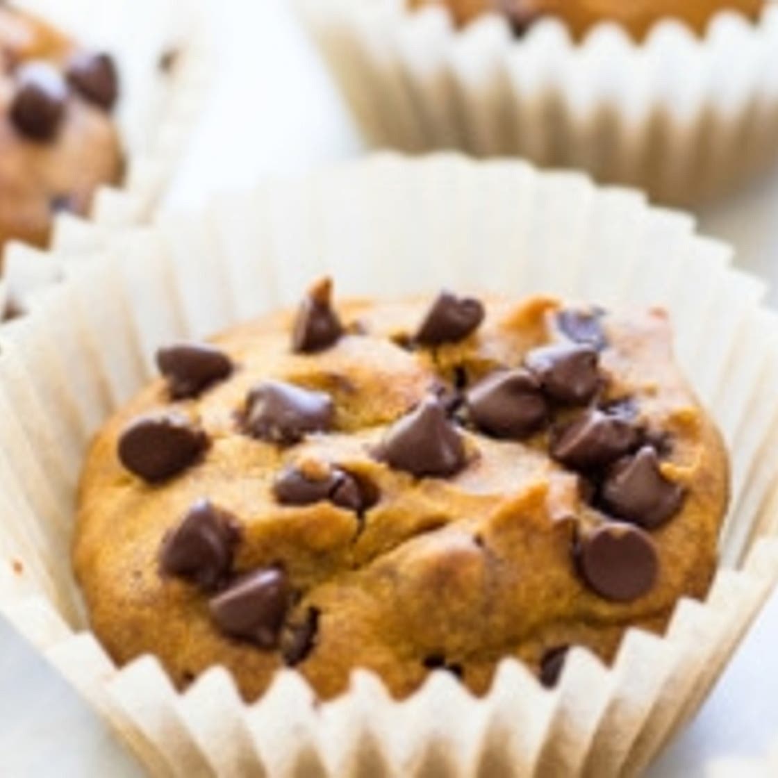 Low FODMAP Pumpkin Muffins with Chocolate Chips
