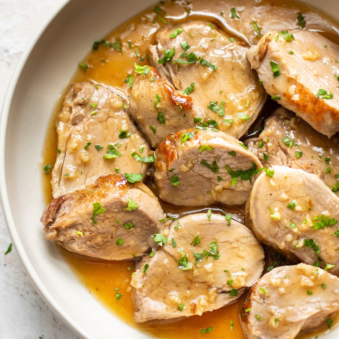 Honey Garlic Instant Pot Pork Tenderloin