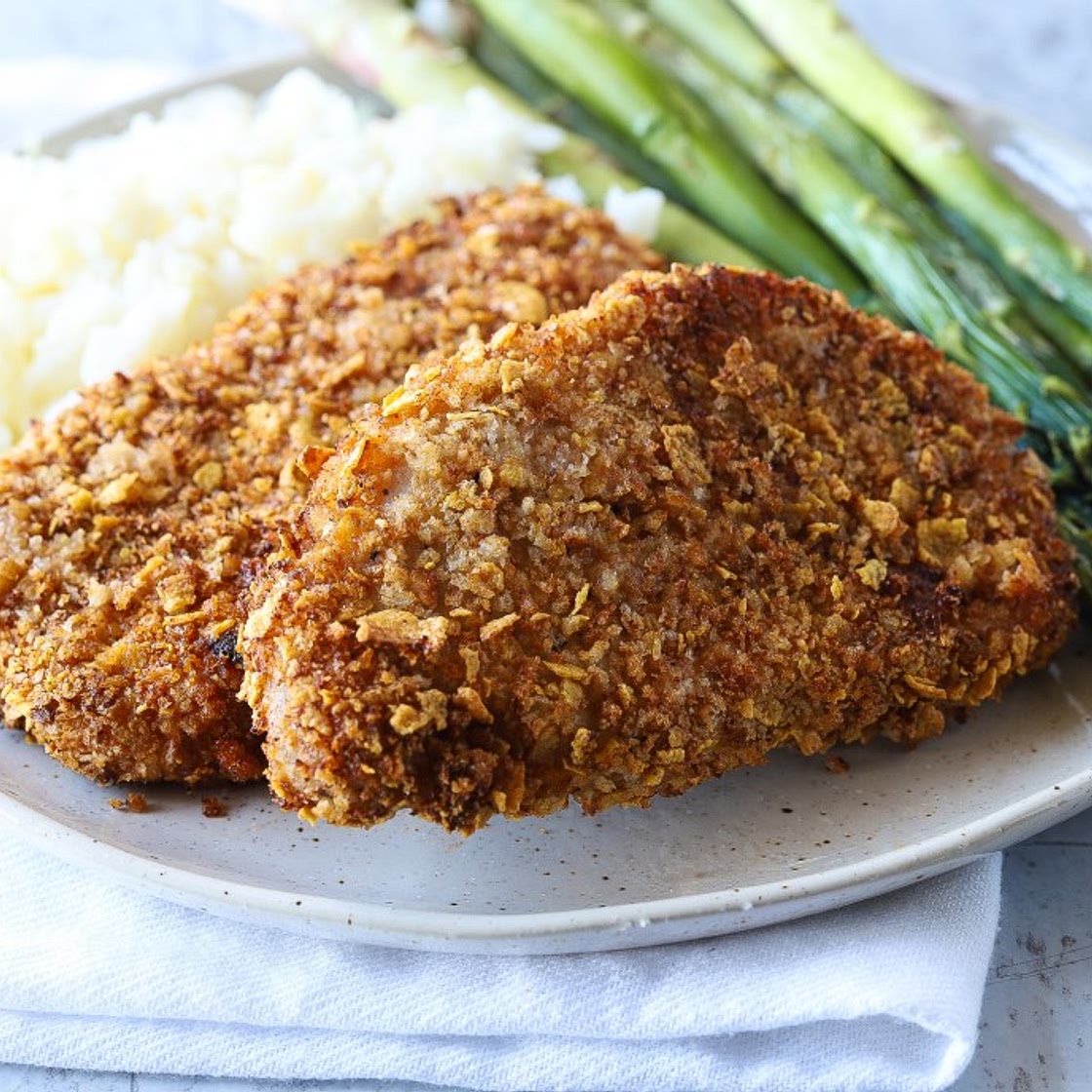 Air Fryer Crispy Pork Chops