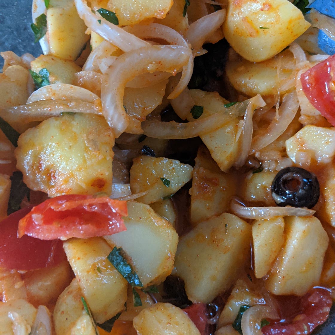 Turkish Potato Salad (Patates Salatası)