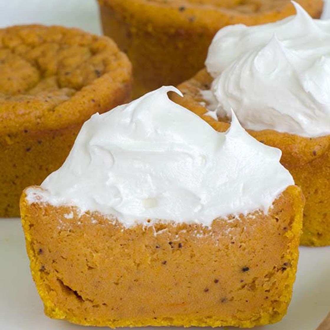 OMG Pumpkin Pie Cupcakes