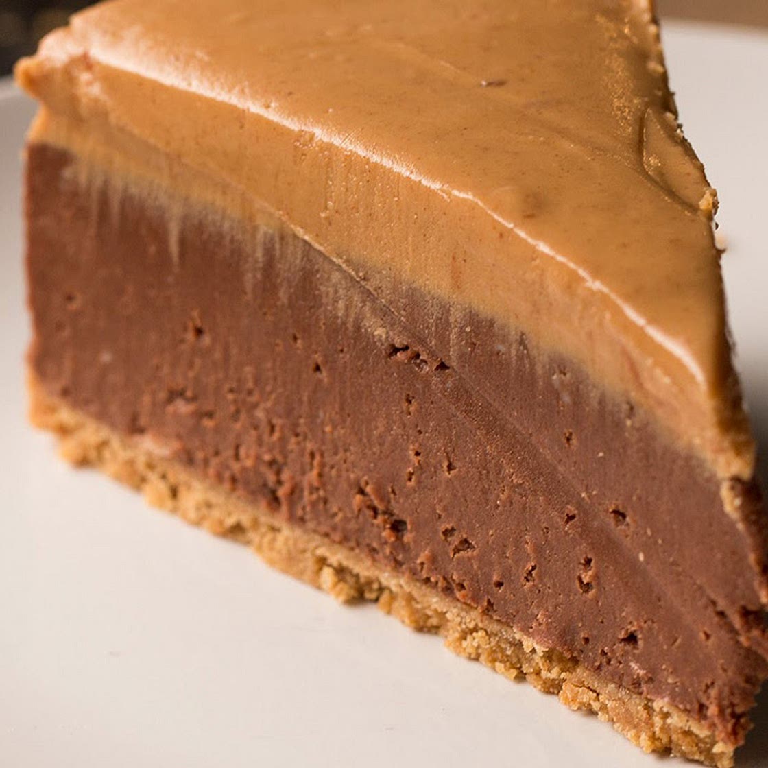 Peanut butter chocolate cheesecake.