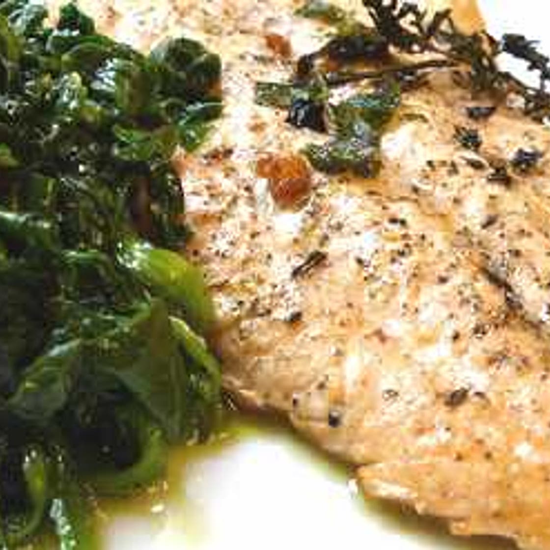 Gebratenes Lachsfilet