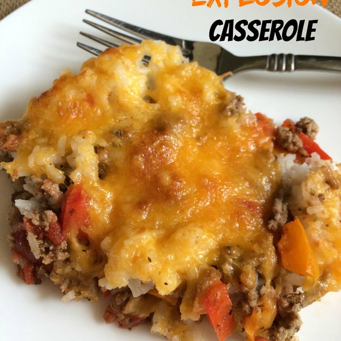 Stuffed Pepper Explosion Casserole