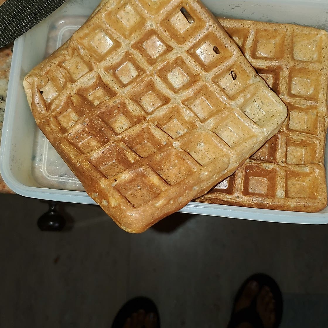 Oatmeal waffles